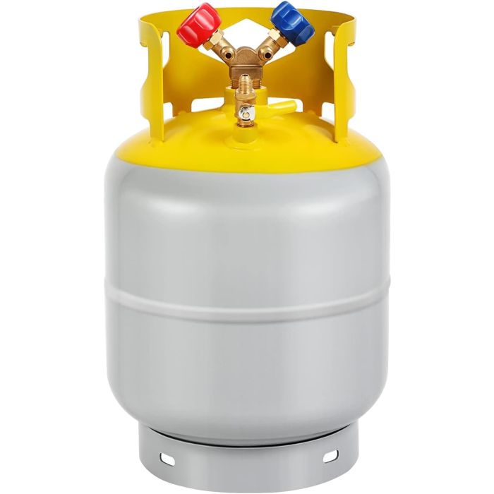 Tanque de Recuperación de Refrigerante FAHKNS 50 LB con Válvula Y SAE 1/4