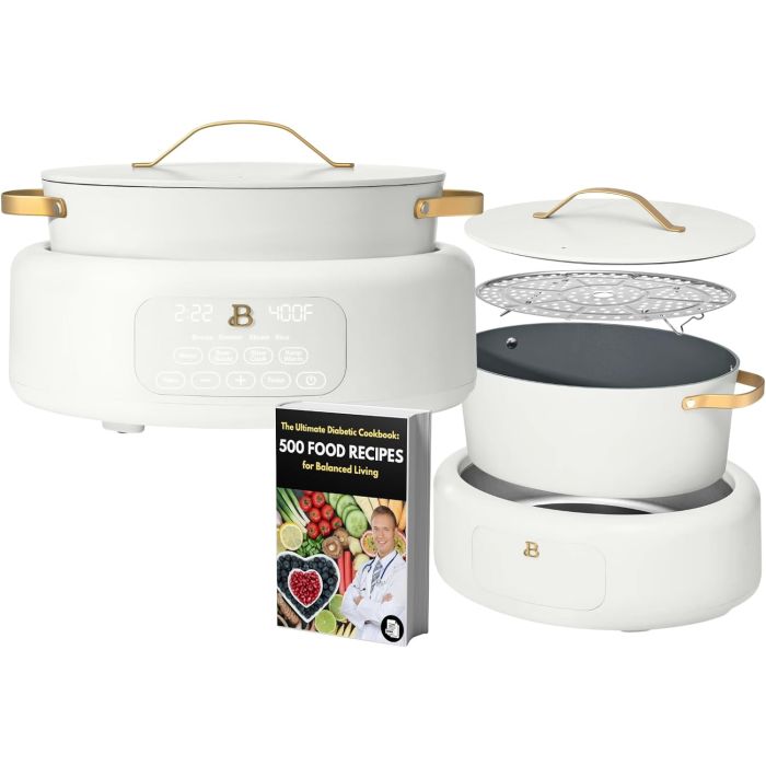 Olla Eléctrica Multifunción 6 Qt 10 en 1 Programable IT'S BRAZILIAN