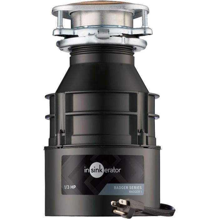 InSinkErator Trituradora de Basura Badger 1 1/3 HP Alimentación Continua