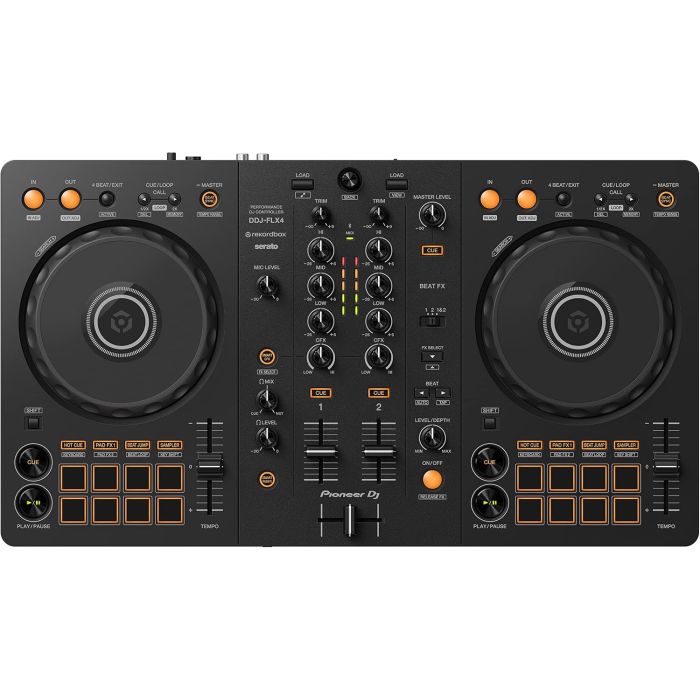 Controlador DJ Pioneer DDJ-FLX4 2 canales Grafito