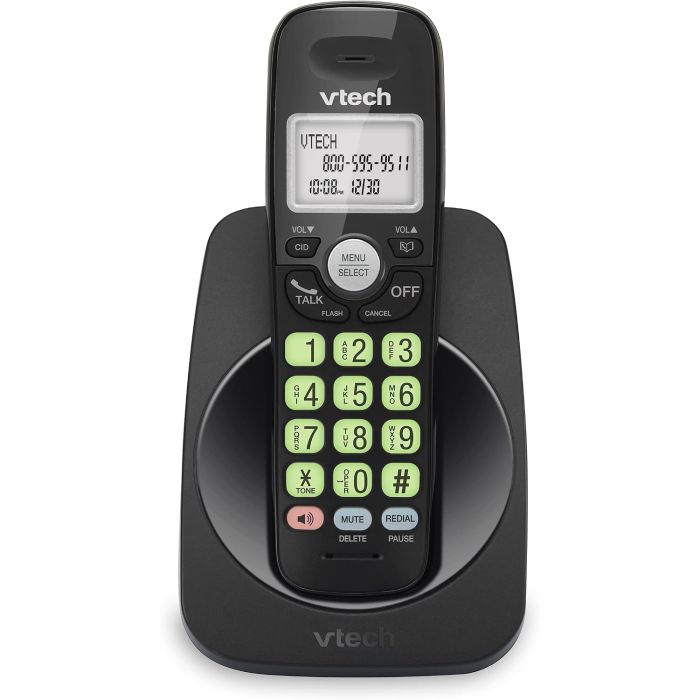 Teléfono Inalámbrico VTech VG131-11 DECT 6.0 Negro