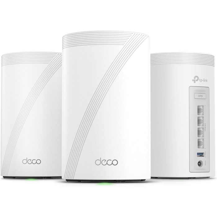 TP-Link Deco BE63 Sistema Mesh WiFi 7 Tri-Banda 3 Pack