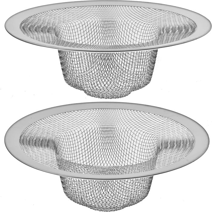 Colador de cocina de acero inoxidable 2 paquete