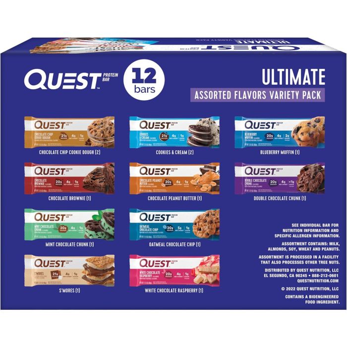 Quest Nutrition Ultimate Variety Pack Barras de Proteína