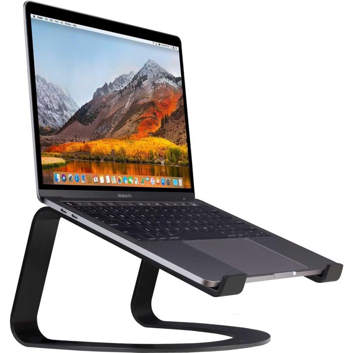 Soporte Twelve South Curve para MacBooks y Portátiles, Negro Mate