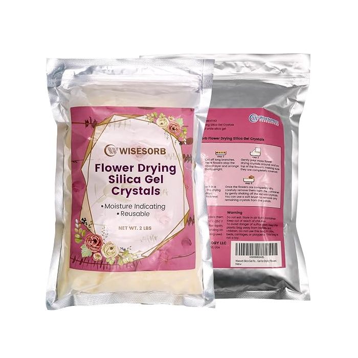 Wisesorb 2 LBS Gel de Sílice para Secado de Flores, Indicado