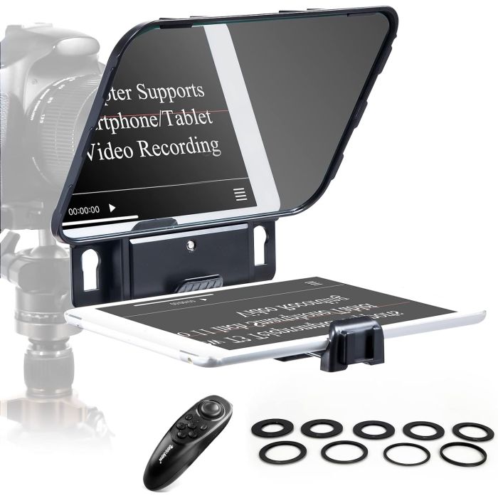 Teleprompter Desview T3 para Cámara y Smartphone