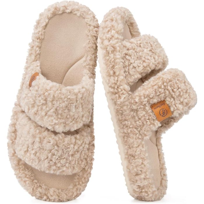 Pantuflas EverFoams Mujer Vintage Khaki Suave Espuma