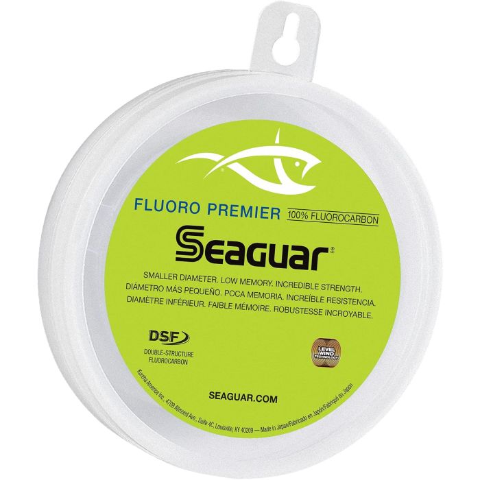 Seaguar Fluoro Premier Leader Pesca Salada 100% Fluorocarbono