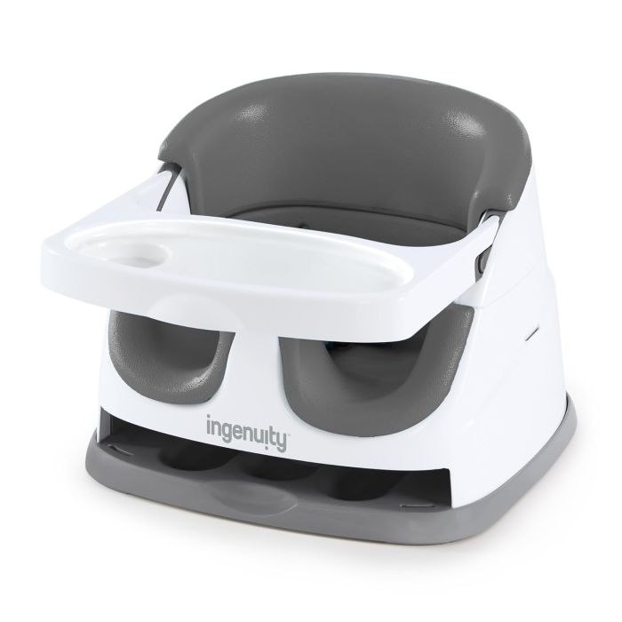 Ingenuity Baby Base Booster 2 en 1 con Bandeja - Pizarra