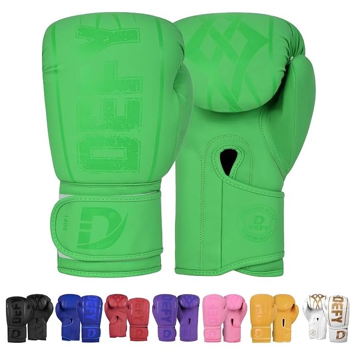 Guantes de Boxeo para Entrenamiento con Gel Shock y Cierre V
