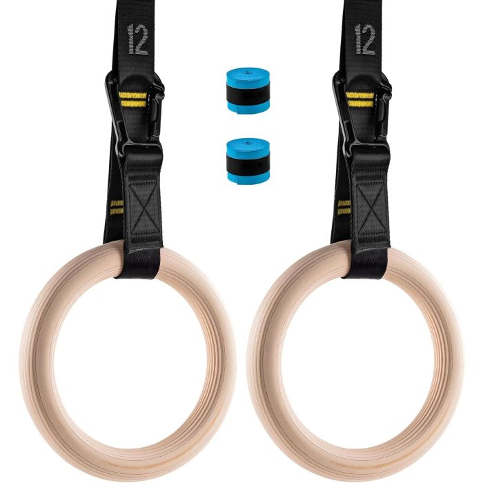 Anillas de madera con correas numeradas de 2.8m ajustables