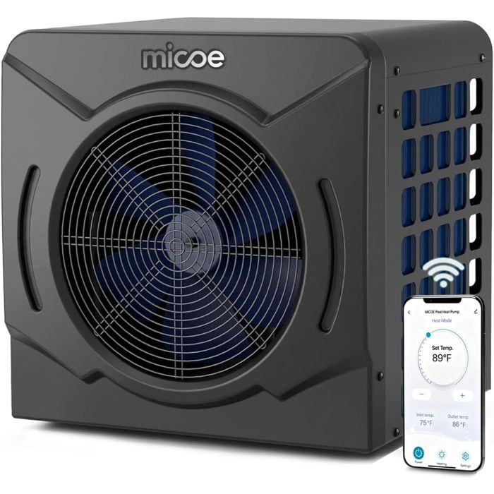 Calentador de piscina eléctrico MICOE 18000 BTU 110V