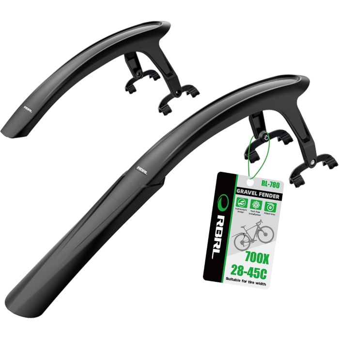 Juego de Guardabarros RBRL para Bicicleta 28'' Ajustable