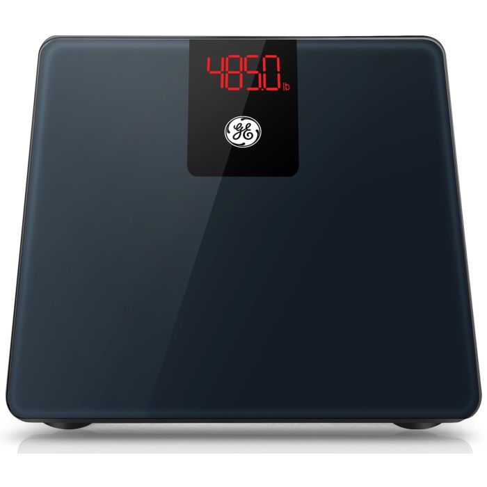Báscula de Baño Digital GE con Bluetooth, Negro, 500 lb