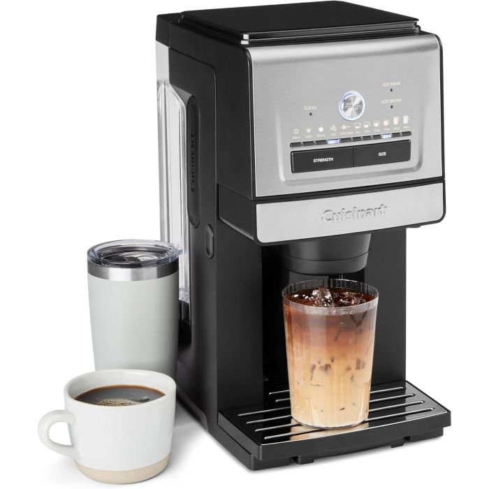 Cafetera Automática con Molino Integrado, Acero Inoxidable, 1.7L