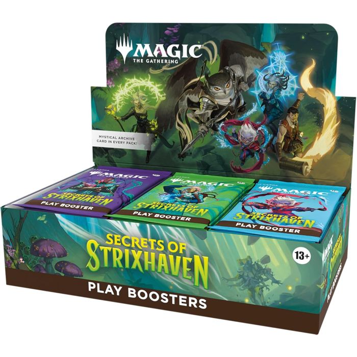 Magic: The Gathering Secrets of Strixhaven - Play Booster Box (30 Paquetes)
