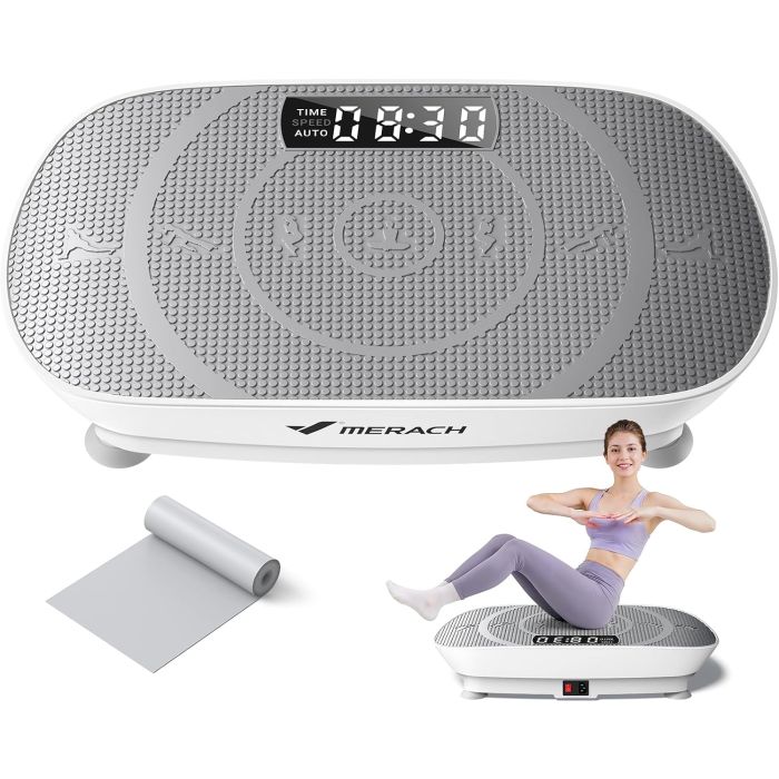 Plataforma Vibratoria MERACH para Ejercicio Fitness