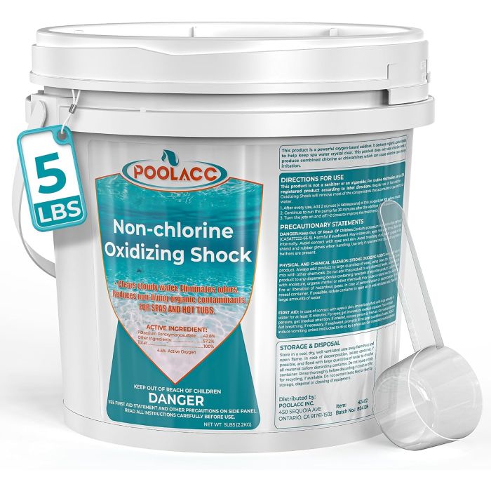 Shock Oxidante para Spa sin Cloro de 5 lbs