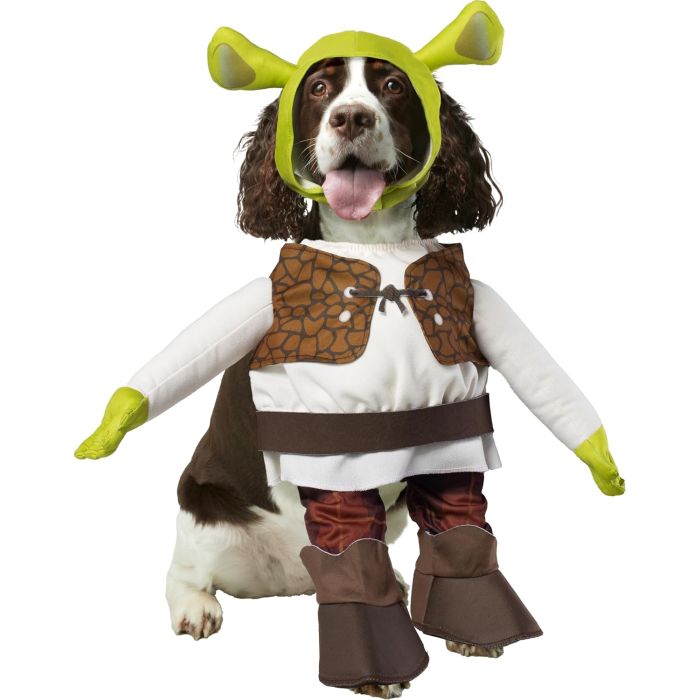 Disfraz de Shrek para Perros o Gatos Rubies Talla XL
