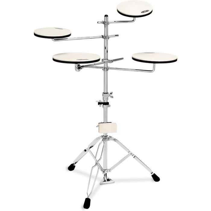 Set de 5 pads de práctica con soporte