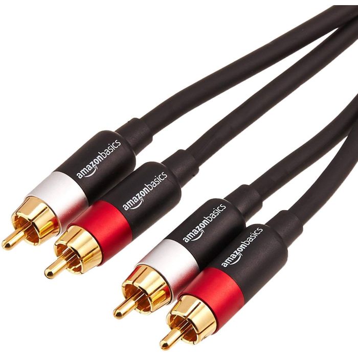 Cable de audio RCA 2 macho a 2 macho de 8 pies