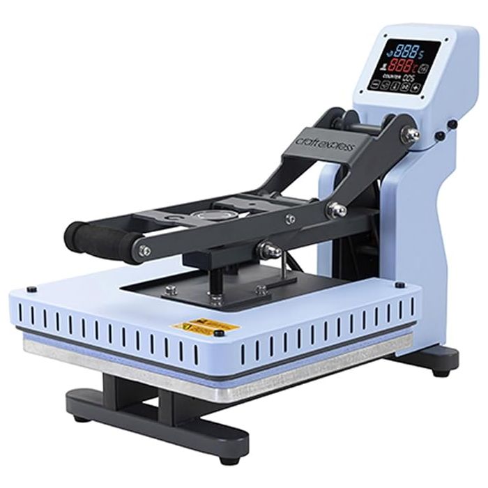 Prensa de Calor Plana Craft Express 15x15 Pulgadas