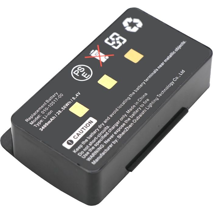 Batería 3400mAh para GPSMAP 276 296 376 378 396 496