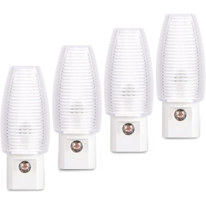 Emotionlite Luz Nocturna LED Bluetooth, 4 Unidades, Blanco Cálido