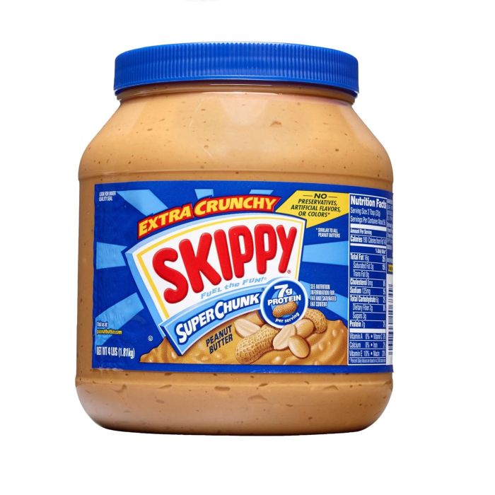 Mantequilla de Maní SKIPPY SUPER CHUNK Extra Crujiente, 64 Onzas
