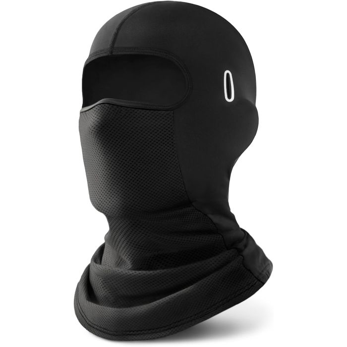 Balaclava para moto con protección solar y cooling