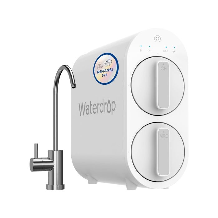 Sistema de Ósmosis Inversa Waterdrop G2, 7 Etapas, 400 GPD, Sin Tanque