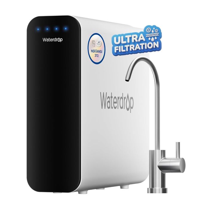 Waterdrop TSU Ultra Filtración Bajo Lavaplatos 3 Etapas
