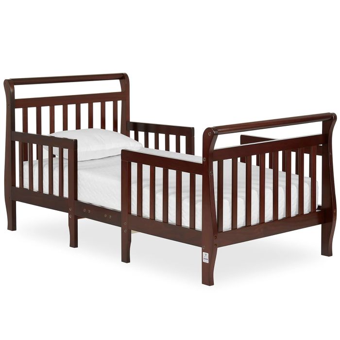 Cama Toddler Emma 3 en 1 Convertible de Madera - Espresso
