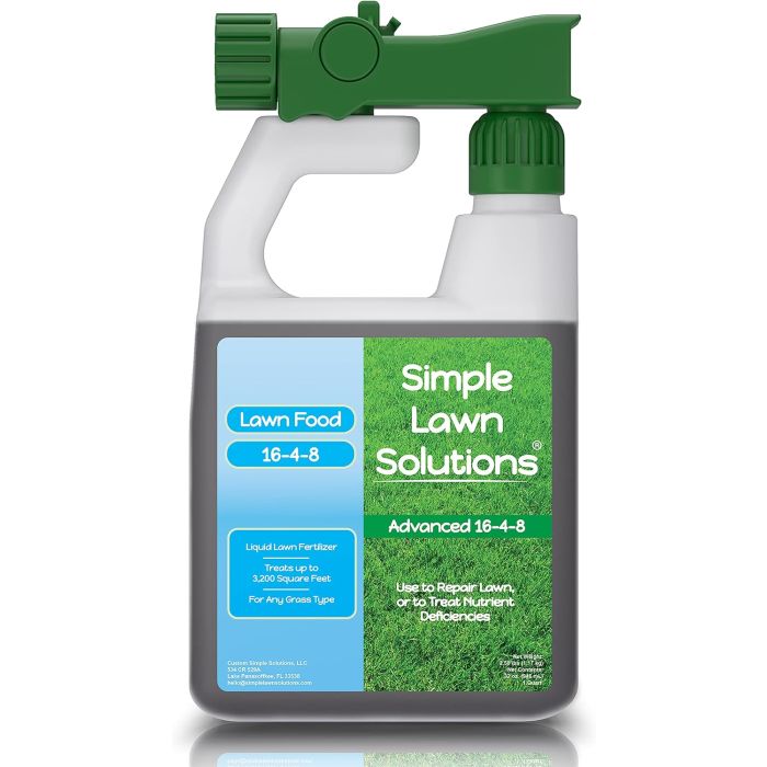 Fertilizante Líquido para Césped Simple Lawn Solutions 16-4-8 NPK - 946 ml