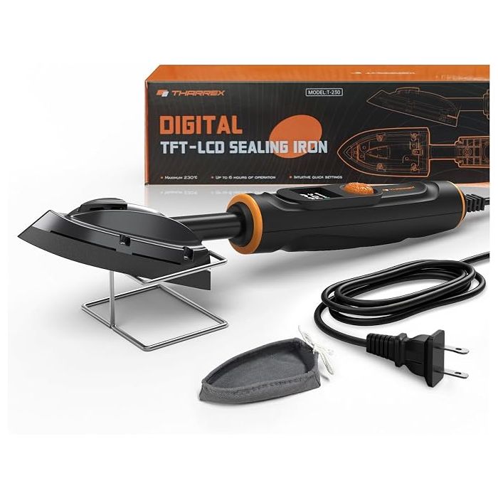 Plancha para Cantos Digital con Pantalla LCD | Cable Extra L