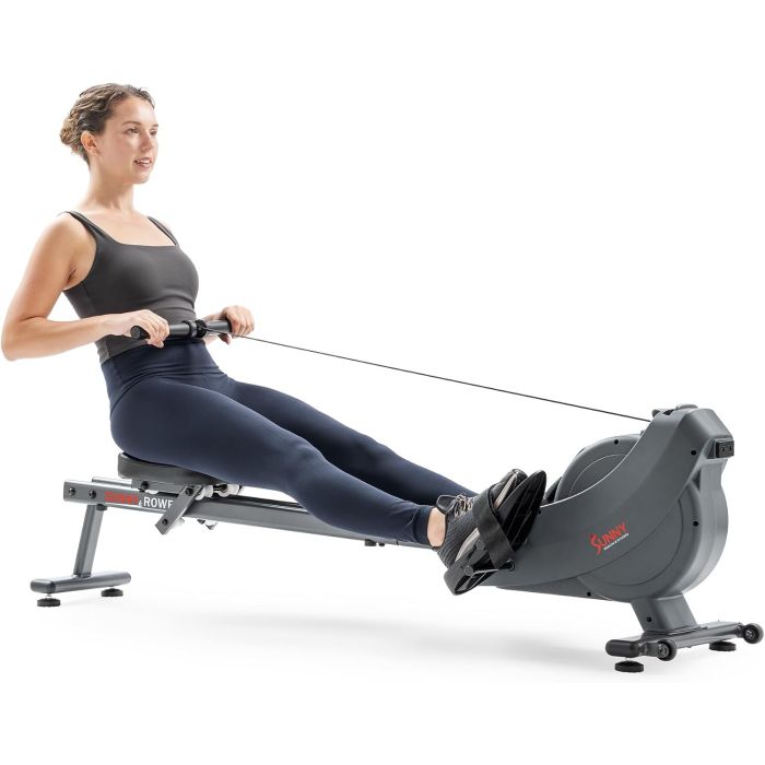 Máquina de remo magnética Sunny Health & Fitness SF-RW524079
