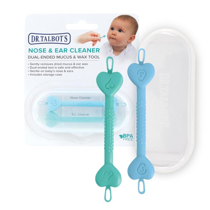 Dr. Talbot's Set de Limpieza Nasal y Auditivo para Bebé con Estuche 2 Pack