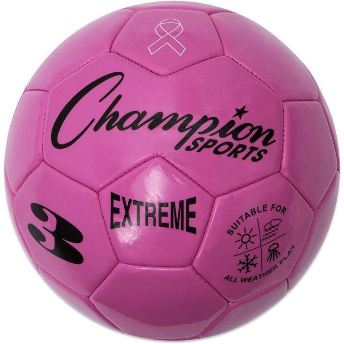 Balón de fútbol Champion Sports Extreme Serie Talle 3 Rosa
