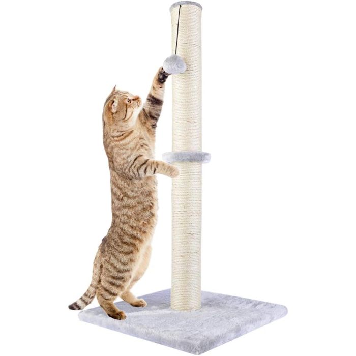 Poste Rascador para Gatos Dimaka 29 pulgadas Gris