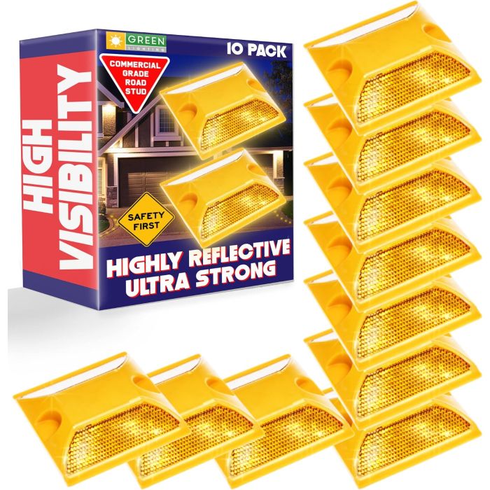 Pack de 10 Marcadores Reflectivos para Pavimento