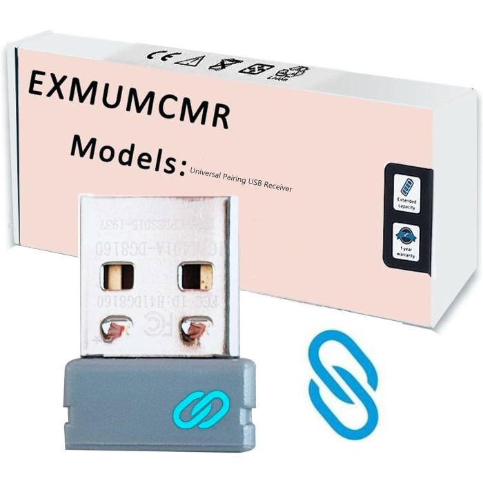 Receptor USB Universal para Teclado y Mouse Dell