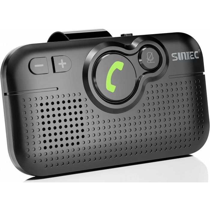 Kit Manos Libres Bluetooth para Auto, Parlante Inalámbrico con Clip