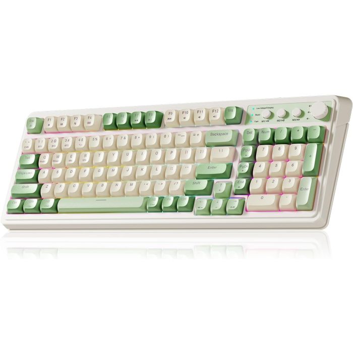 Teclado Gamer AULA S99 Inalámbrico RGB 99 Teclas