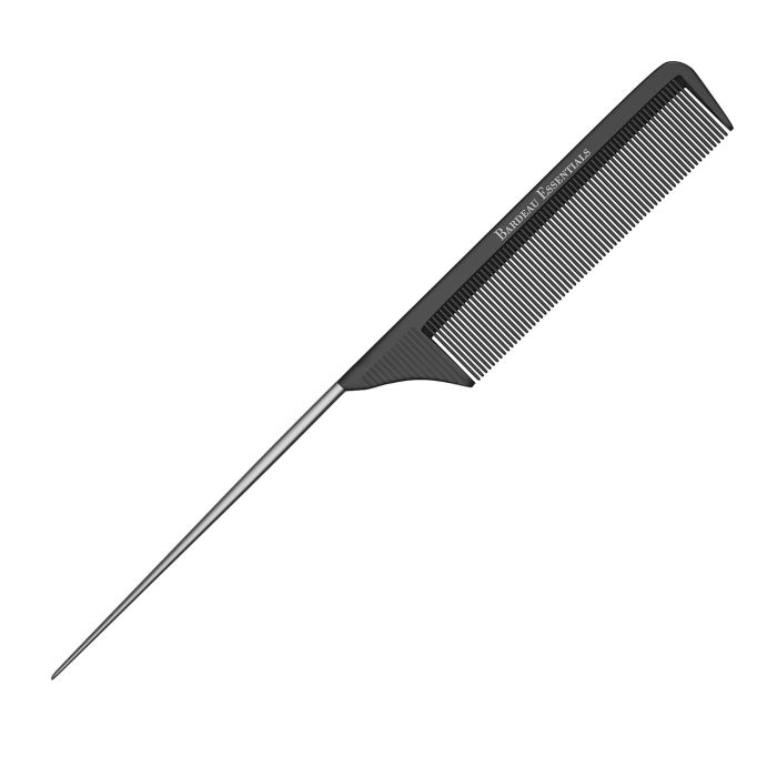 Peine profesional de carbon negro 22.35 cm