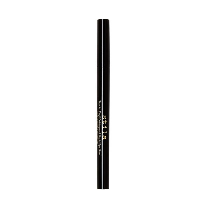 Stila Delineador Líquido Ojos Waterproof Tinta Negra Acabado Satín