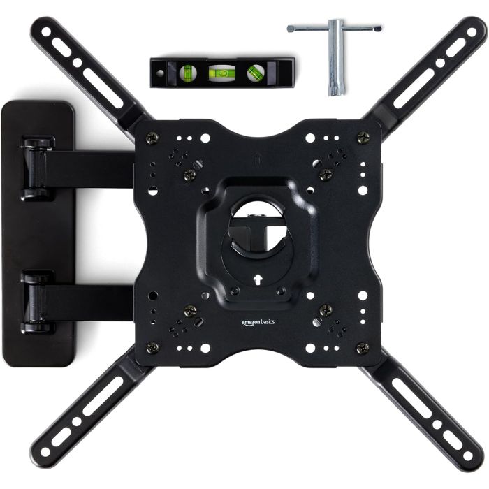 Soporte de pared articulado para TV de 26" a 55" Amazon Basics
