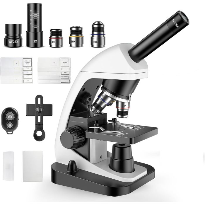 Microscopio Compuesto Biológico Monocular 2000X