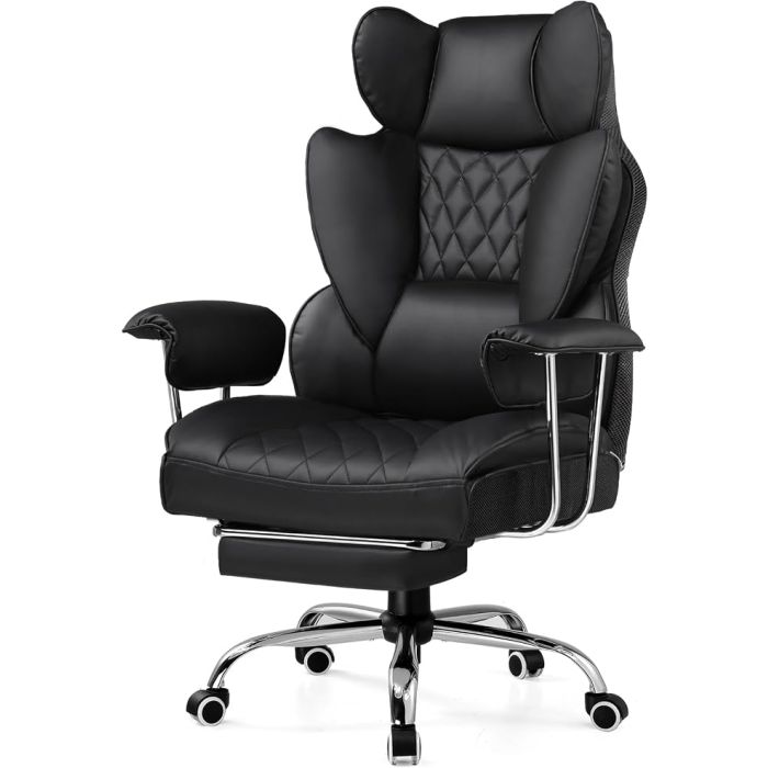 Silla de Oficina GTPLAYER GT205 Cuero Sintético Reclinable