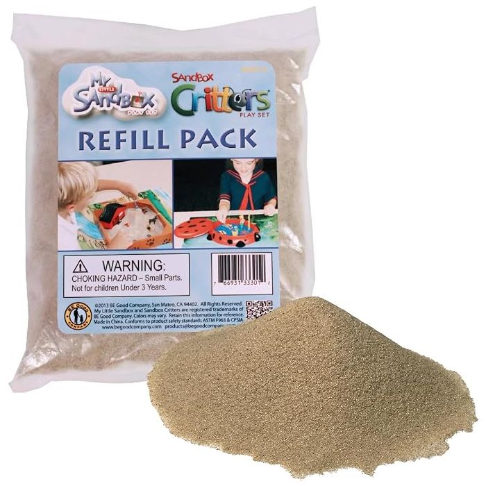 Arena Fina Natural para Manualidades y Juegos